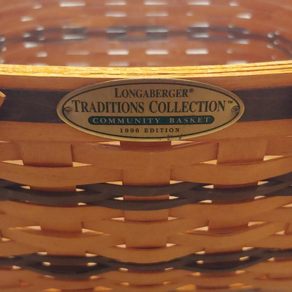 Longaberger Traditions Basket Bundle 1996 Edition